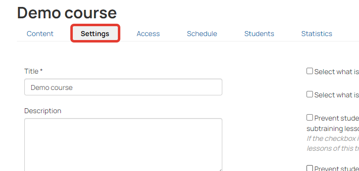 <p>Training settings</p> <p>Training settings</p>