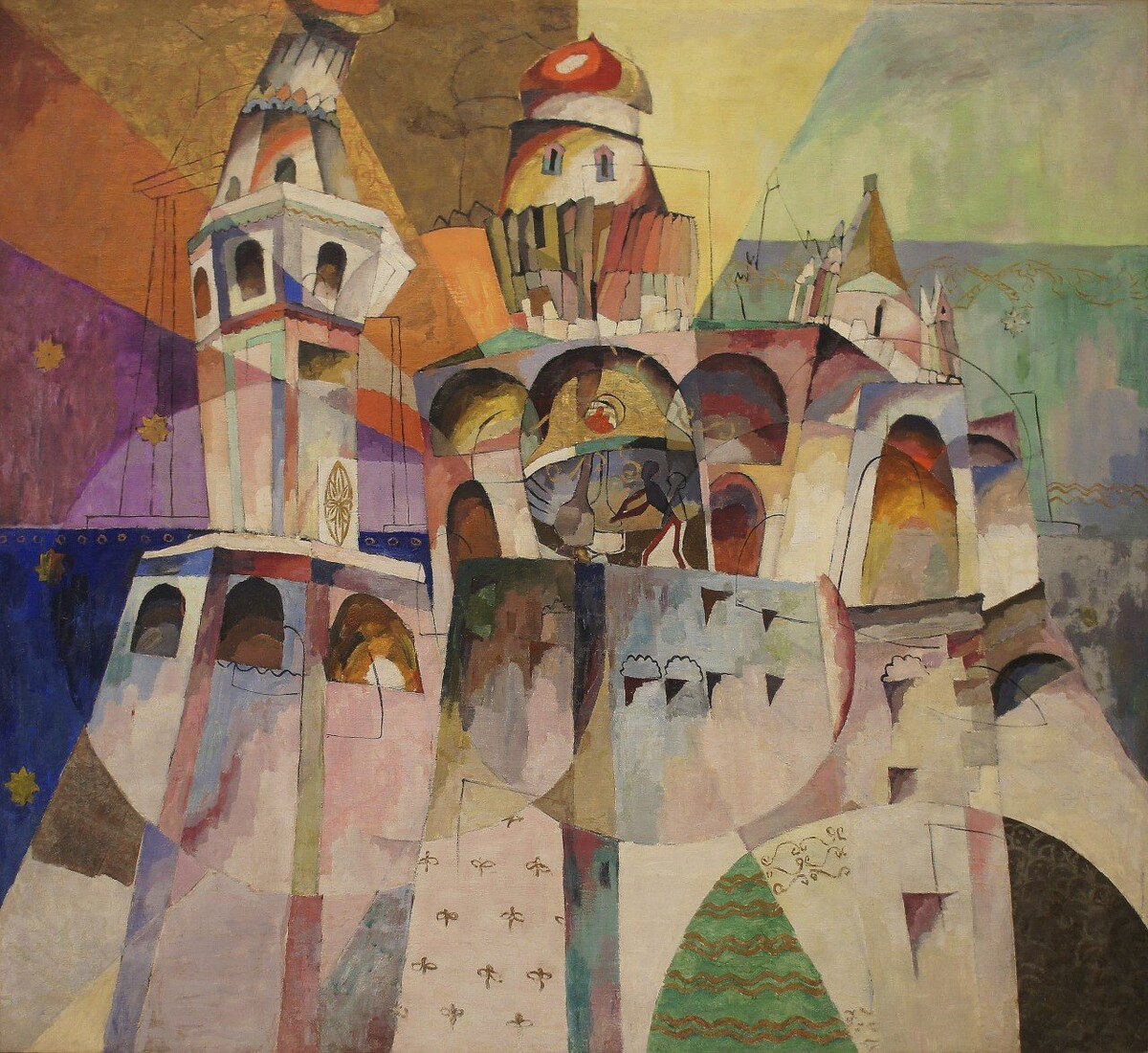 <p>Аристарх Лентулов. Колокольня Ивана Великого. 1915 г. </p> <p>Аристарх Лентулов. Колокольня Ивана Великого. 1915 г. </p>