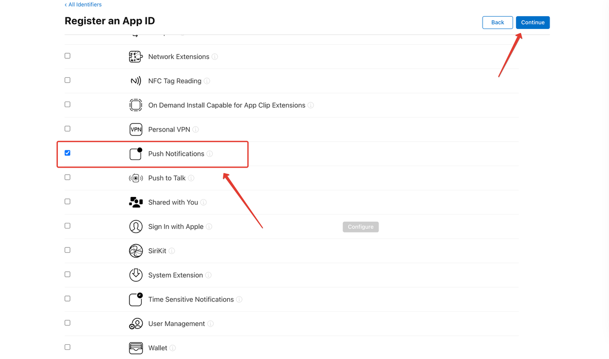 <p>Push Notifications</p> <p>Push Notifications</p>