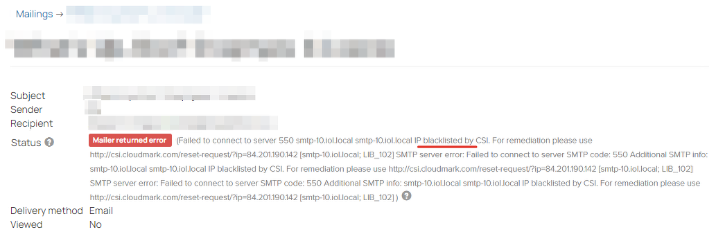<p> </p><h4>IP blacklisted error</h4>
<p> </p><h4>IP blacklisted error</h4>