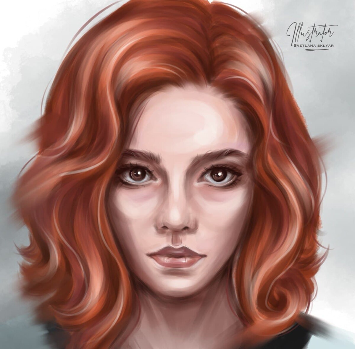 Иллюстрация преподавателя Procreateschool Светланы Скляр