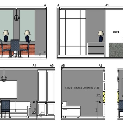 Шаблон revit для дизайна интерьера