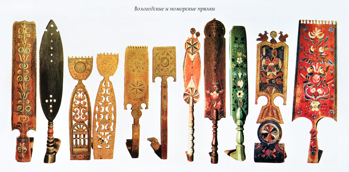 Прялки Русского Севера. Конец 19 - начало 20 в.