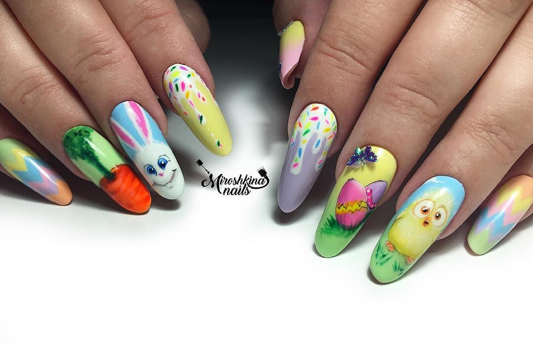 Easter on sale nail designs