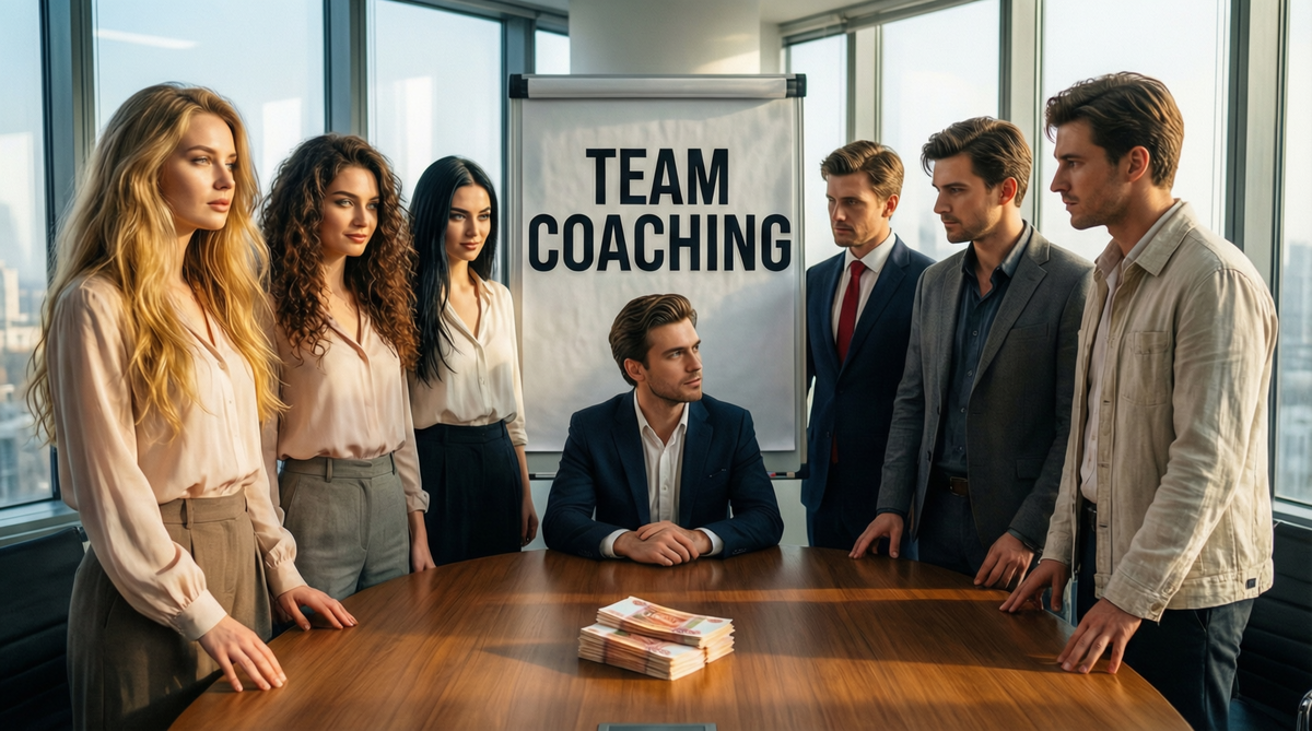 Командный коучинг - создано ИИ