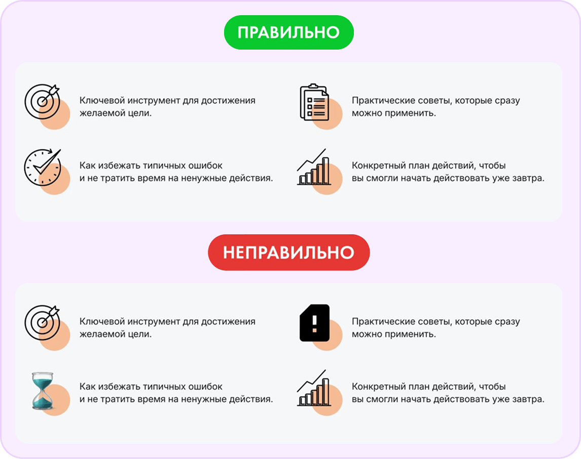 Иконки и изображения. Какие стоит выбрать, а от каких — отказаться