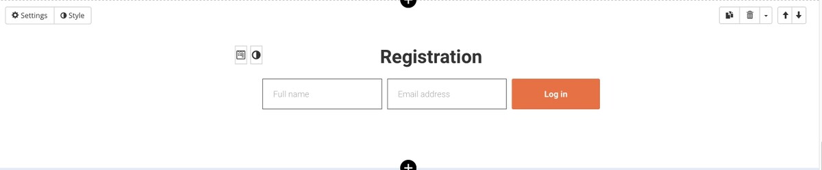 <p>		Webinar registration form	</p>