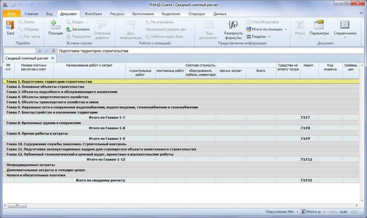 Контроль исполнения сметы в проектах связанных с капитальным строительством