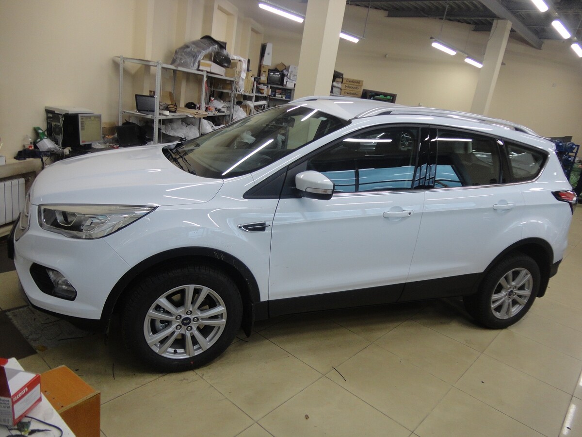 Как угоняют Ford Kuga