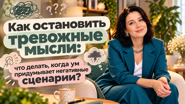 Как остановить тревожные мысли