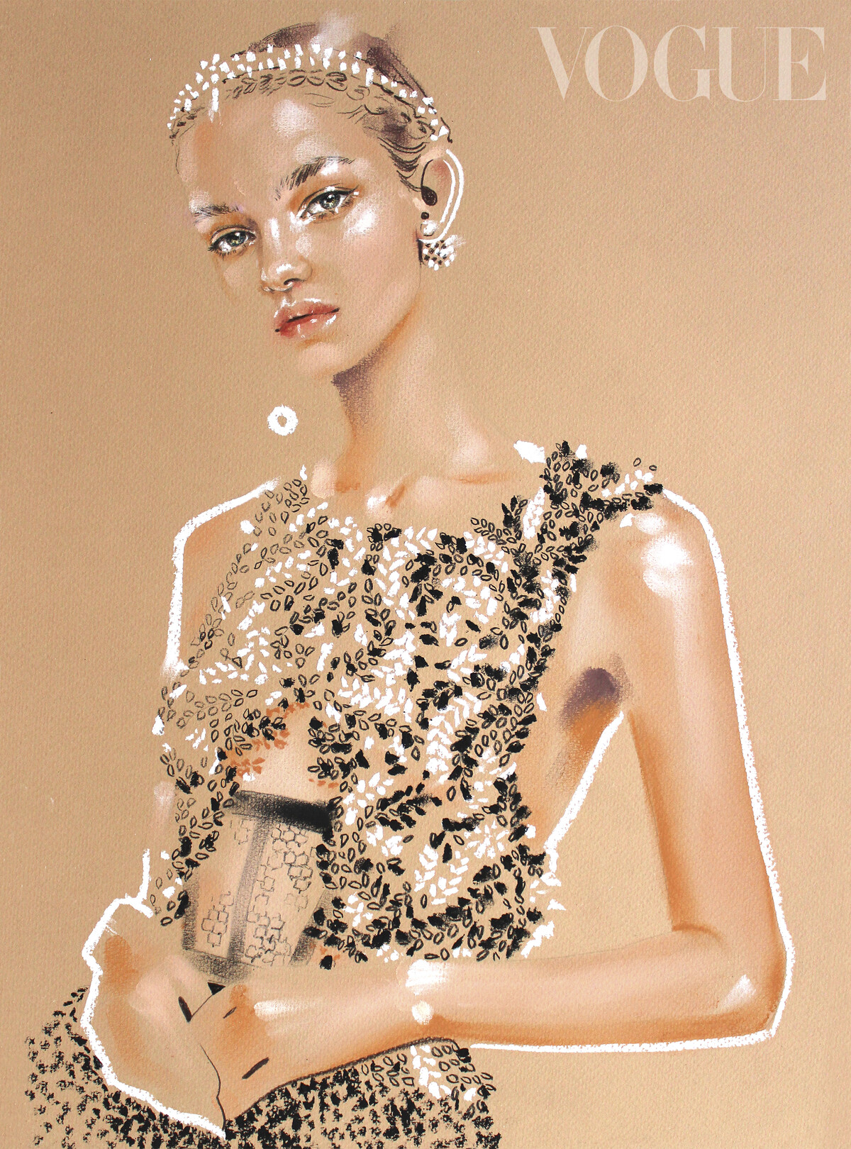 TRAINING FOR A FASHION ILLUSTRATOR (FROM THE BASICS OF