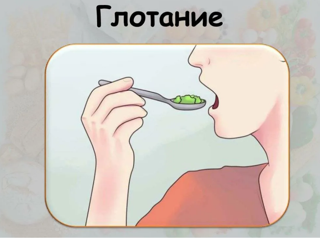 Как будто трудно глотать. Нарушение жевания и глотания. Проглатывание пищи иллюстрации.