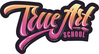 <em>TrueArtSchool logo</em>